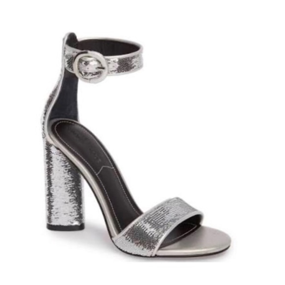K & K Giselle 11 Sequin Dress Sandal Sz 7, NIB